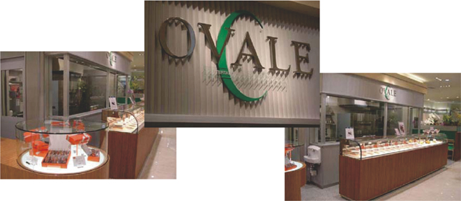 フレンチスイーツ&レストラン『 OVALE 』名古屋松坂屋店